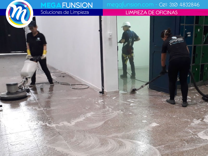 servicio de lavado limpieza oficinas Bogotá